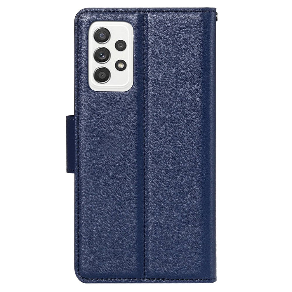 HANMAN Mill Series til Samsung Galaxy A52 4G / 5G / A52s 5G Pung Etui PU Læder Stativ Magnetisk Lukning Stødsikkert Cover