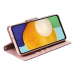 HANMAN Mill Series til Samsung Galaxy A52 4G / 5G / A52s 5G Pung Etui PU Læder Stativ Magnetisk Lukning Stødsikkert Cover