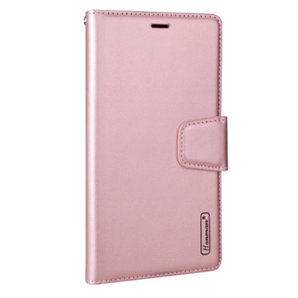 HANMAN Mill Series til Samsung Galaxy A52 4G / 5G / A52s 5G Pung Etui PU Læder Stativ Magnetisk Lukning Stødsikkert Cover