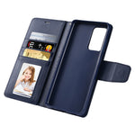 HANMAN Mill Series til Samsung Galaxy A52 4G / 5G / A52s 5G Pung Etui PU Læder Stativ Magnetisk Lukning Stødsikkert Cover