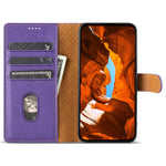 N.BEKUS CSJ-001 For Xiaomi Redmi Note 12S 4G Case Solid Color Wallet Phone Leather Cover