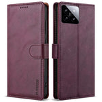 N.BEKUS CSJ-001 For Xiaomi 14 Case PU Leather Cover with Wallet Stand