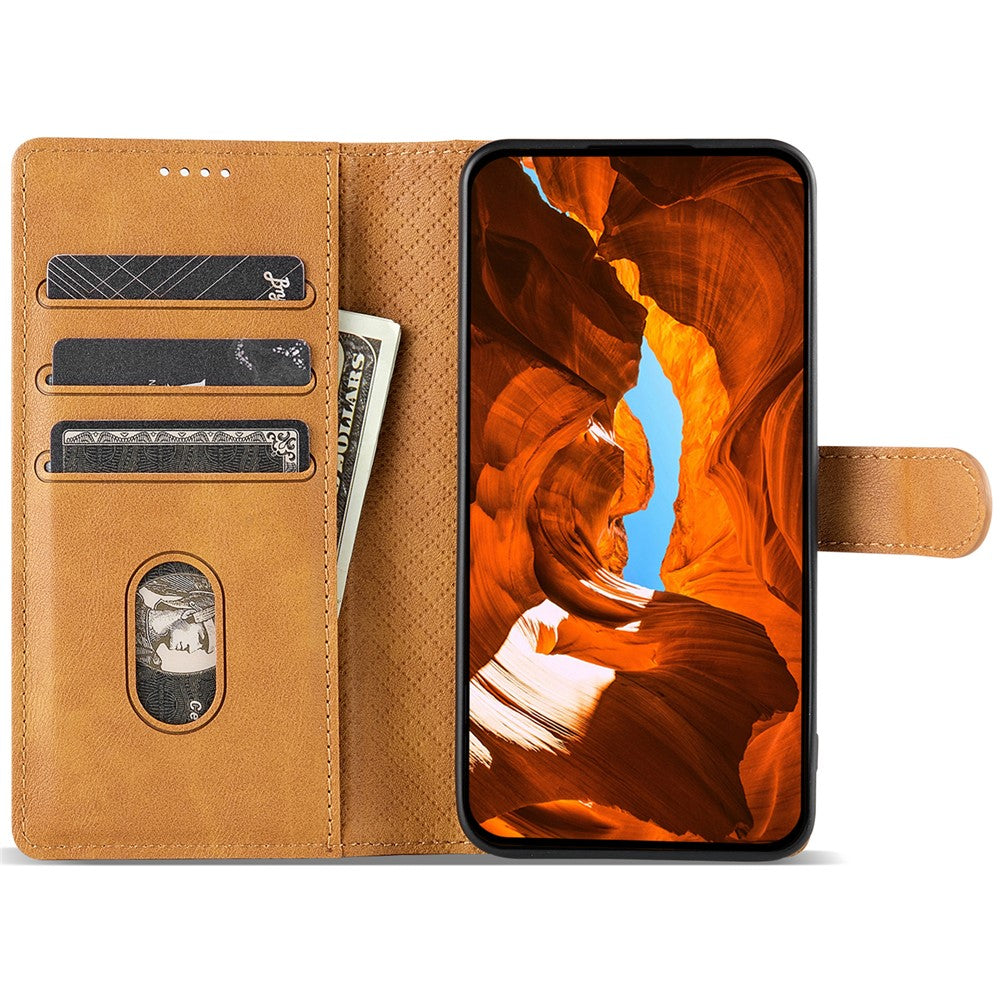 N.BEKUS CSJ-001 For Xiaomi 13T / 13T Pro Wallet Phone Case Solid Color Leather Flip Cover