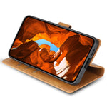 N.BEKUS CSJ-001 For Xiaomi 13T / 13T Pro Wallet Phone Case Solid Color Leather Flip Cover