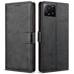 N.BEKUS CSJ-001 For Xiaomi 13T / 13T Pro Wallet Phone Case Solid Color Leather Flip Cover