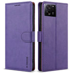 N.BEKUS CSJ-001 For Xiaomi 13T / 13T Pro Wallet Phone Case Solid Color Leather Flip Cover