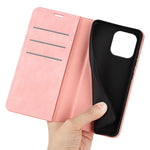 Til iPhone 16 Pro Cover PU-læderpung Folio Flip Telefoncover