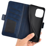 For iPhone 16 Plus Case Folio Flip Leather Wallet Stand Phone Cover