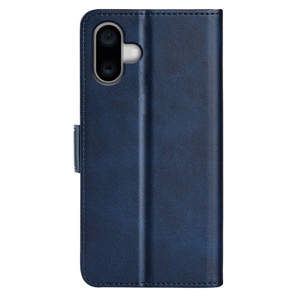 For iPhone 16 Plus Case Folio Flip Leather Wallet Stand Phone Cover