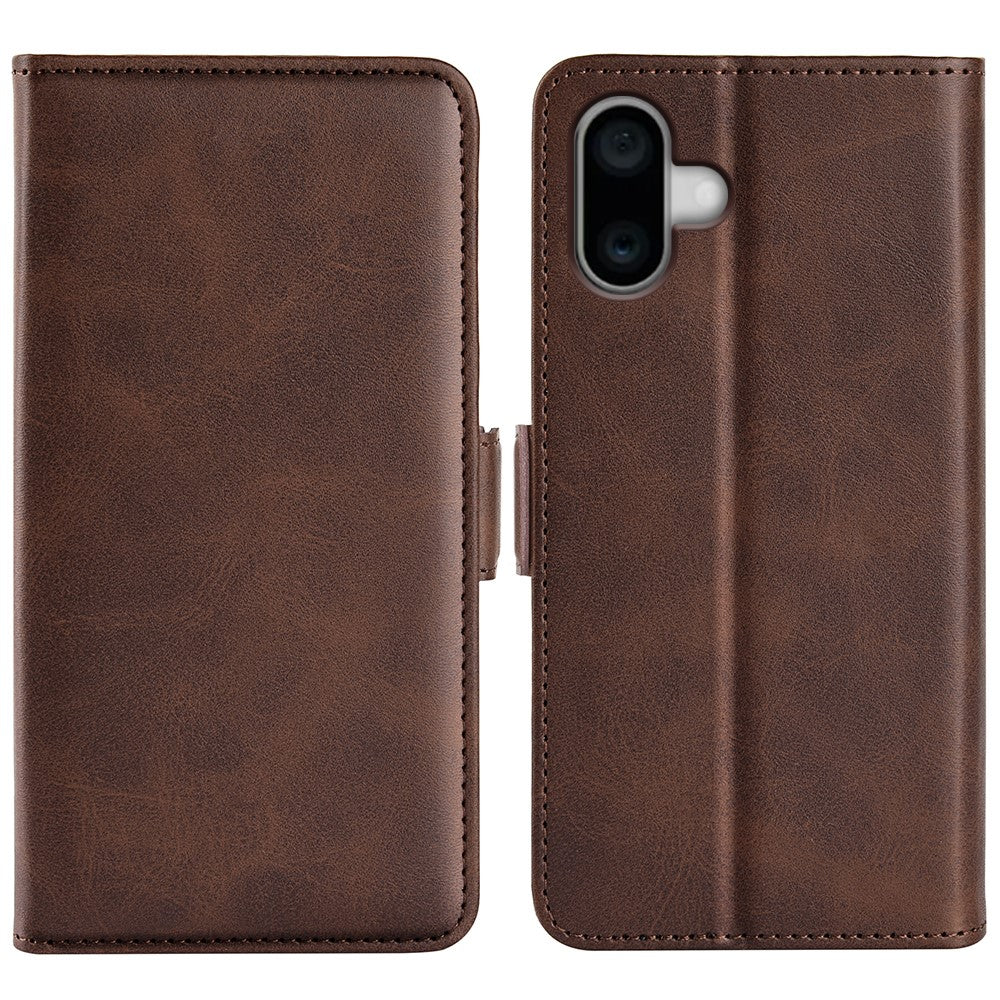 For iPhone 16 Plus Case Folio Flip Leather Wallet Stand Phone Cover