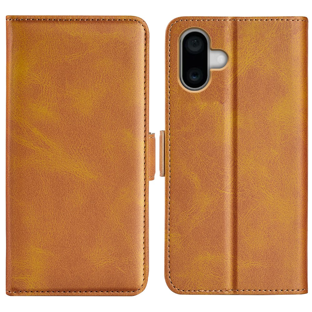 For iPhone 16 Plus Case Folio Flip Leather Wallet Stand Phone Cover