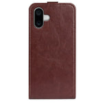 For iPhone 16 Case Card Slots Vertical Flip PU Leather Phone Cover