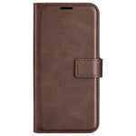 For iPhone 16 Case Calf Texture PU Leather Folio Flip Phone Wallet Cover