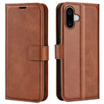 For iPhone 16 Case Calf Texture PU Leather Folio Flip Phone Wallet Cover