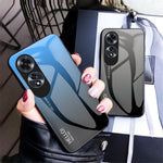 For Oppo A60 4G Case Tempered Glass+PC+TPU Phone Cover
