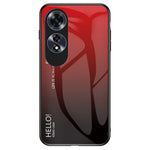 For Oppo A60 4G Case Tempered Glass+PC+TPU Phone Cover