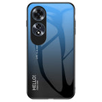 For Oppo A60 4G Case Tempered Glass+PC+TPU Phone Cover