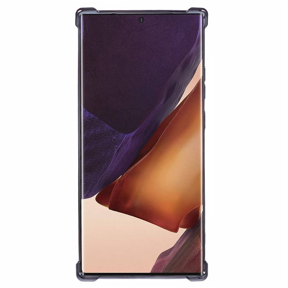 Til Samsung Galaxy Note20 Ultra / Note20 Ultra 5G Cover TPU Gradient Glitter Telefoncover Kærlighedshjerte Ramme
