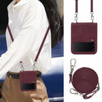 For Samsung Galaxy Z Flip4 5G Leather Case with Shoulder Strap Wallet Stand Phone Cover