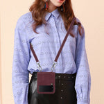 For Samsung Galaxy Z Flip4 5G Leather Case with Shoulder Strap Wallet Stand Phone Cover