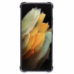 For Samsung Galaxy S21 Ultra 5G Clear Case TPU Back Phone Cover Electroplating Love Heart