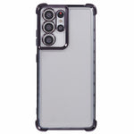 For Samsung Galaxy S21 Ultra 5G Clear Case TPU Back Phone Cover Electroplating Love Heart
