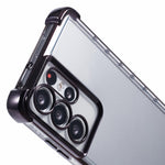 For Samsung Galaxy S21 Ultra 5G Clear Case TPU Back Phone Cover Electroplating Love Heart