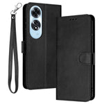 For Oppo A60 4G Cell Phone Case PU Leather Wallet Stand Flip Phone Cover