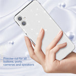 Samsung Galaxy A05 4G-skal Mjukt TPU-mobilskal Glitter Klar Glittrigt