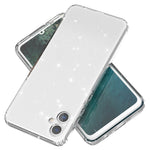 Samsung Galaxy A05 4G-skal Mjukt TPU-mobilskal Glitter Klar Glittrigt