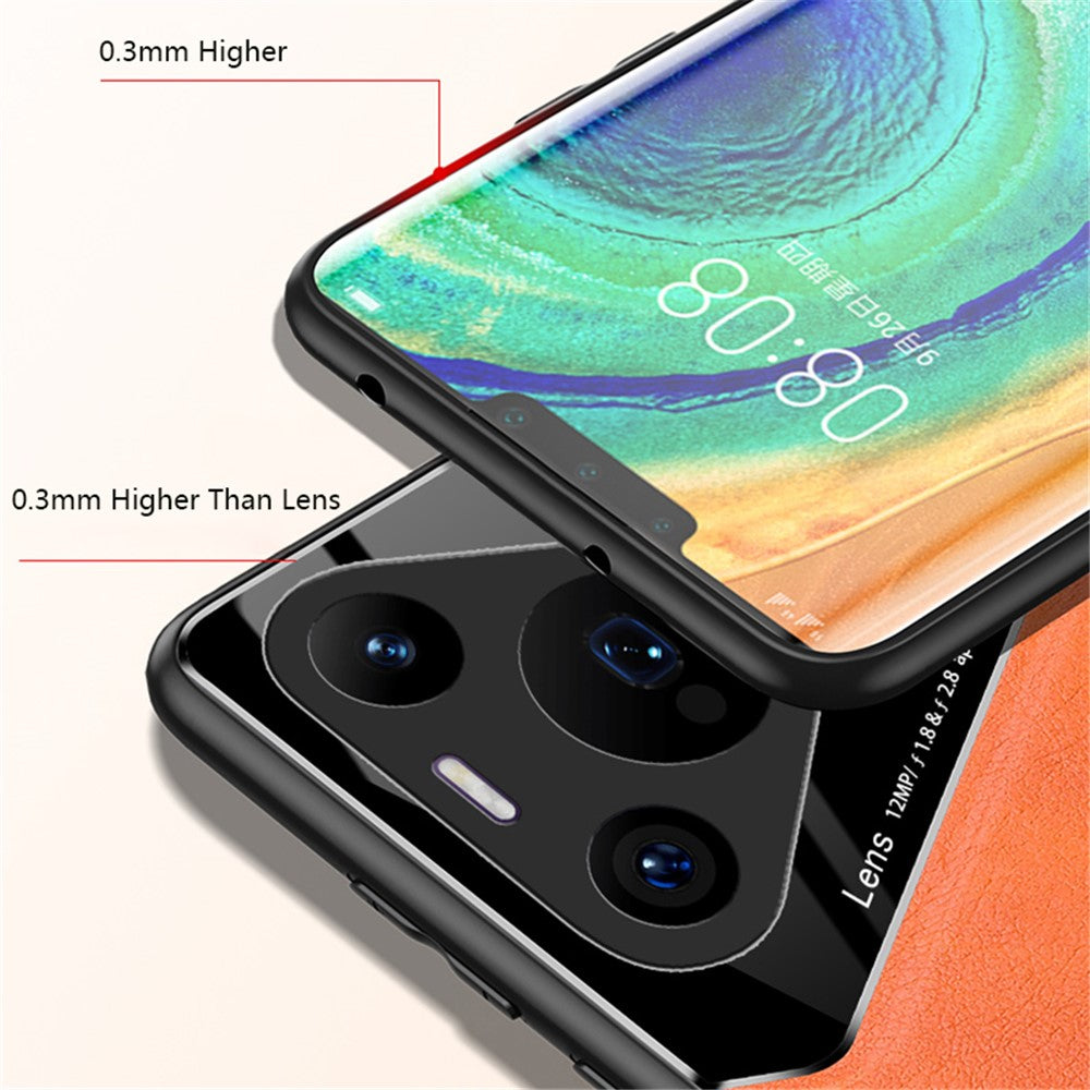 For Huawei Pura 70 Pro / Pura 70 Pro+ Case Anti-scratch PU+TPU+PC Phone Cover Support Magnetic Car Mount
