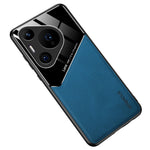 For Huawei Pura 70 Pro / Pura 70 Pro+ Case Anti-scratch PU+TPU+PC Phone Cover Support Magnetic Car Mount