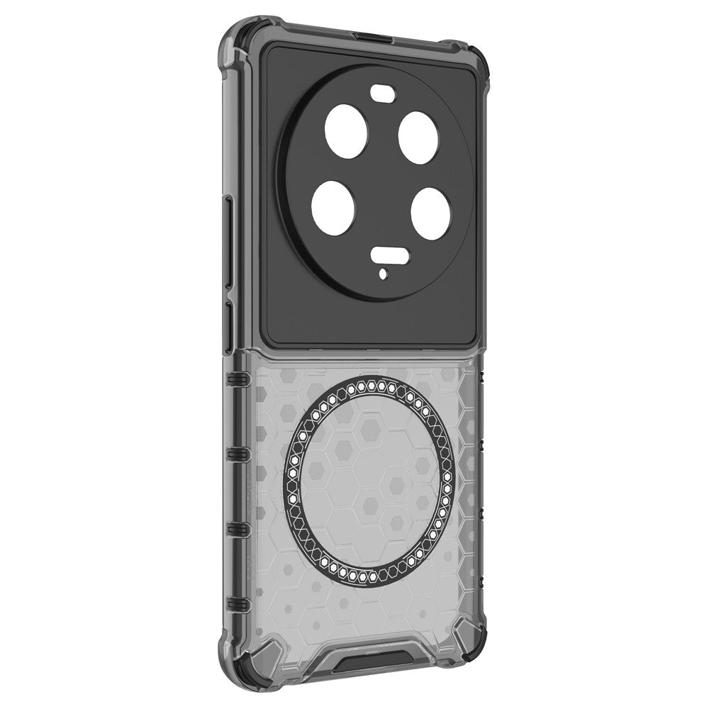For Xiaomi 13 Ultra Magnetic Case TPU+PC Phone Cover Honeycomb Anti-Drop