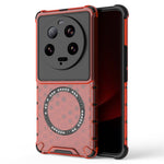 For Xiaomi 13 Ultra Magnetic Case TPU+PC Phone Cover Honeycomb Anti-Drop