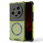 For Xiaomi 13 Ultra Magnetic Case TPU+PC Phone Cover Honeycomb Anti-Drop