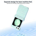 For Samsung Galaxy Z Flip7 FE 5G / Z Flip6 5G Phone Case   PC+PU Leather Phone Shell