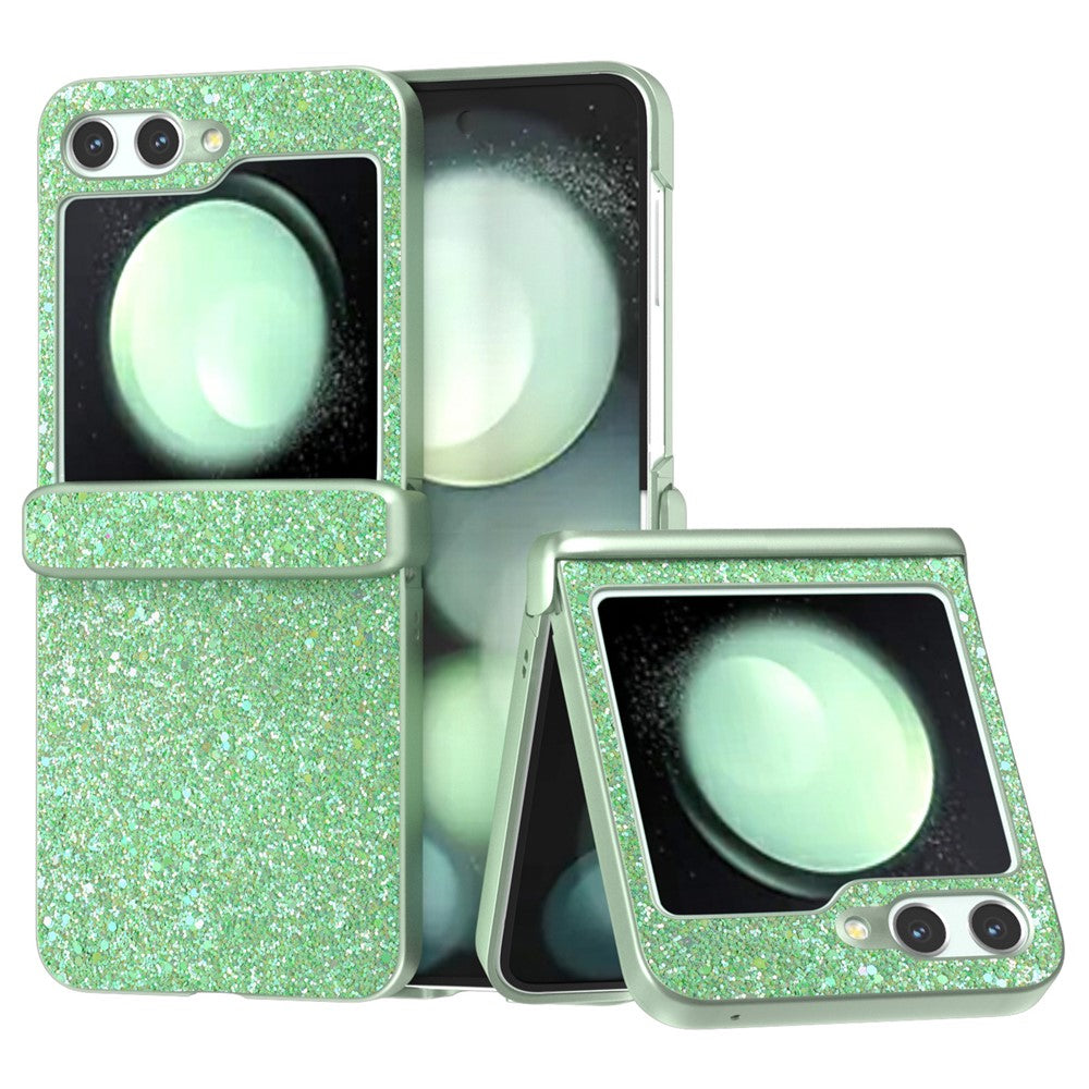 For Samsung Galaxy Z Flip7 FE 5G / Z Flip6 5G Phone Case   PC+PU Leather Phone Shell