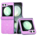 For Samsung Galaxy Z Flip7 FE 5G / Z Flip6 5G Phone Case   PC+PU Leather Phone Shell