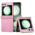 For Samsung Galaxy Z Flip7 FE 5G / Z Flip6 5G Phone Case   PC+PU Leather Phone Shell
