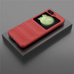 Til Samsung Galaxy Z Flip7 FE 5G / Z Flip6 5G Cover Robust bagside i hårdt PC-telefoncover
