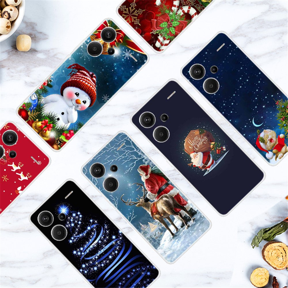 Xiaomi Redmi Note 13 Pro+ 5G-skal Mjukt TPU-mobilskal God Jul