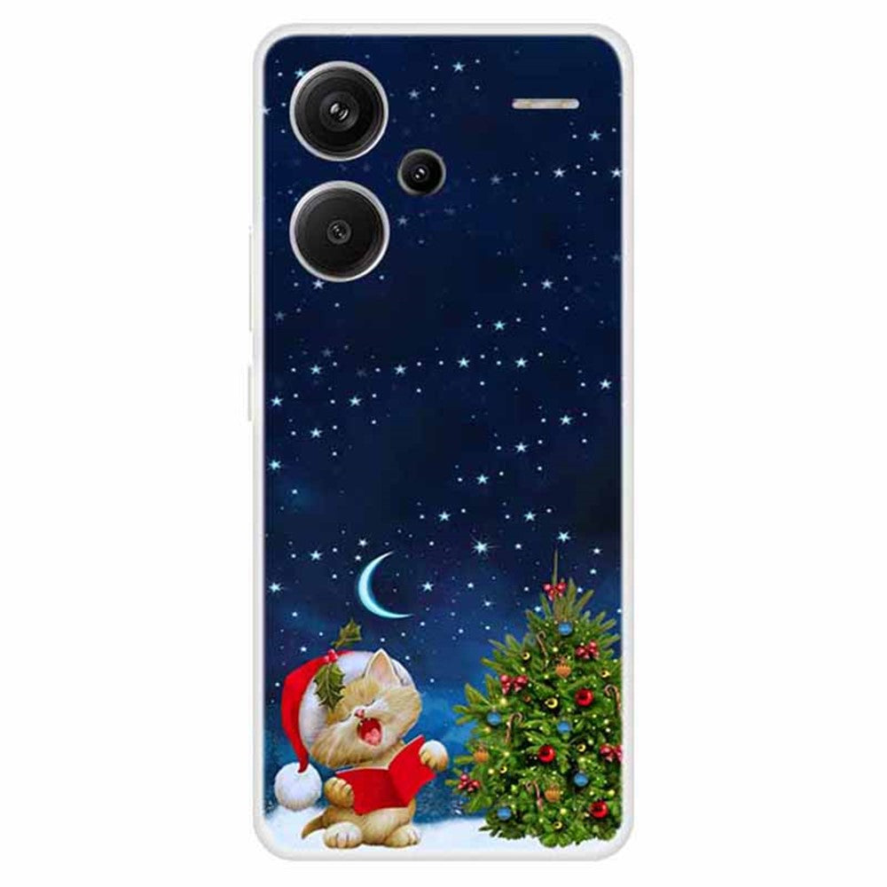Xiaomi Redmi Note 13 Pro+ 5G-skal Mjukt TPU-mobilskal God Jul