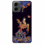 Til Motorola Moto G 5G (2024) / G Play (2024) 4G blødt etui Unikt mønsterdesign slankt TPU telefoncover