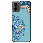 Til Motorola Moto G 5G (2024) / G Play (2024) 4G blødt etui Unikt mønsterdesign slankt TPU telefoncover