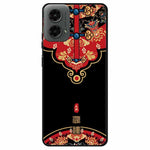 Til Motorola Moto G 5G (2024) / G Play (2024) 4G blødt etui Unikt mønsterdesign slankt TPU telefoncover
