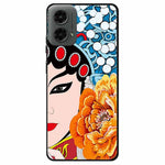 Til Motorola Moto G 5G (2024) / G Play (2024) 4G blødt etui Unikt mønsterdesign slankt TPU telefoncover