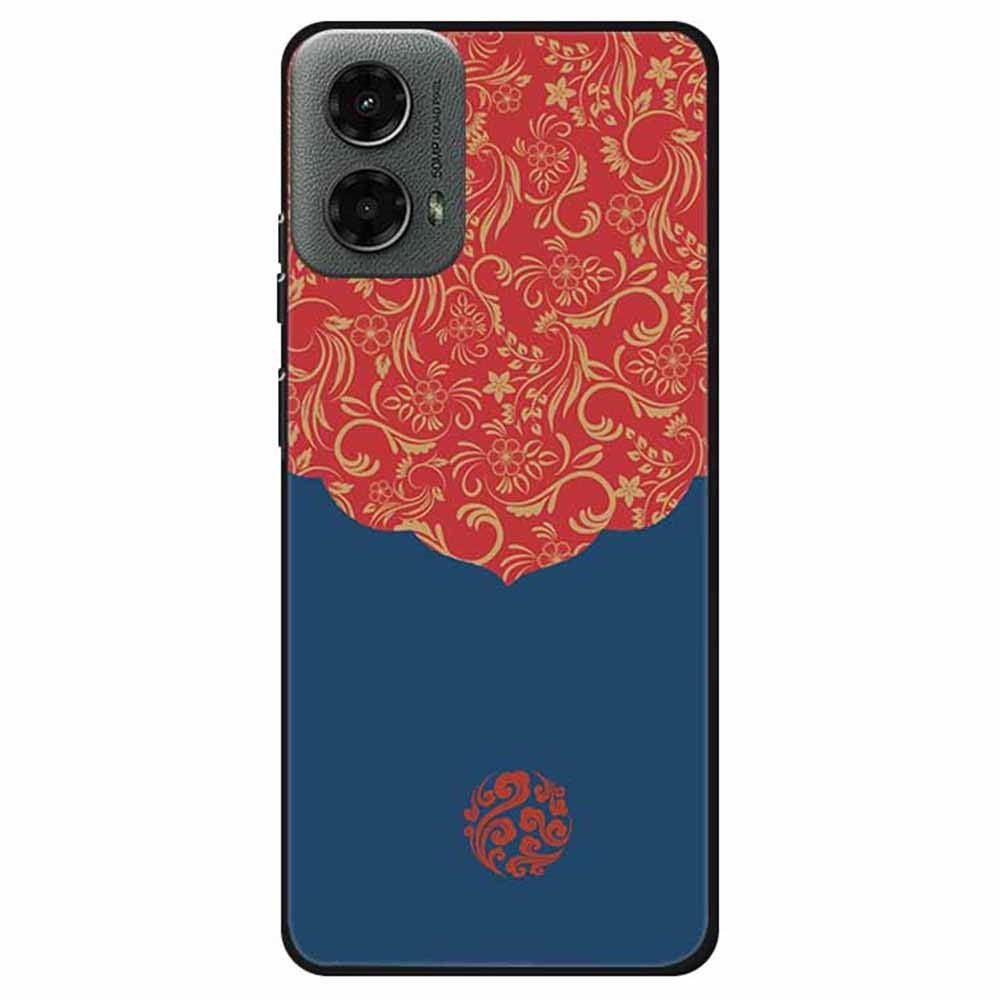 Til Motorola Moto G 5G (2024) / G Play (2024) 4G blødt etui Unikt mønsterdesign slankt TPU telefoncover
