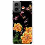 Til Motorola Moto G 5G (2024) / G Play (2024) 4G blødt etui Unikt mønsterdesign slankt TPU telefoncover