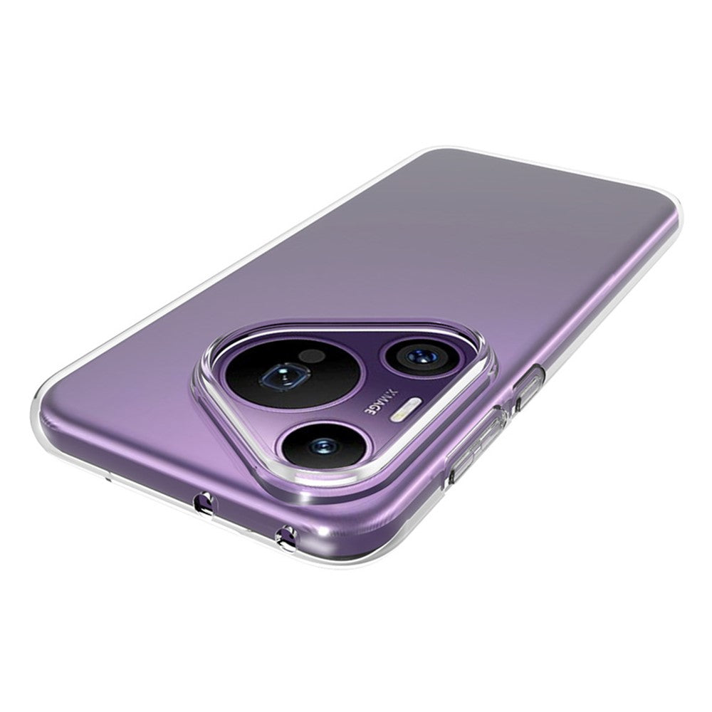 10 st/förpackning för Huawei Pura 70 Pro / Pura 70 Pro+ skal vattenstämpelfritt reptåligt TPU-mobilskal