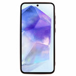 Samsung Galaxy A35 5G-skal med galvaniserade kanter i TPU-material och hjärtformad rem